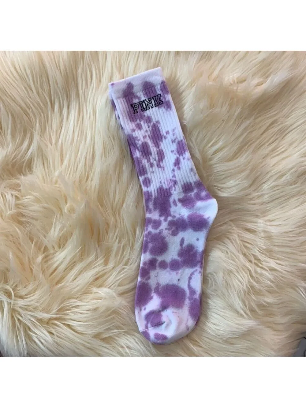 Pink By Victoria’s Secret Tie Dye Socks
